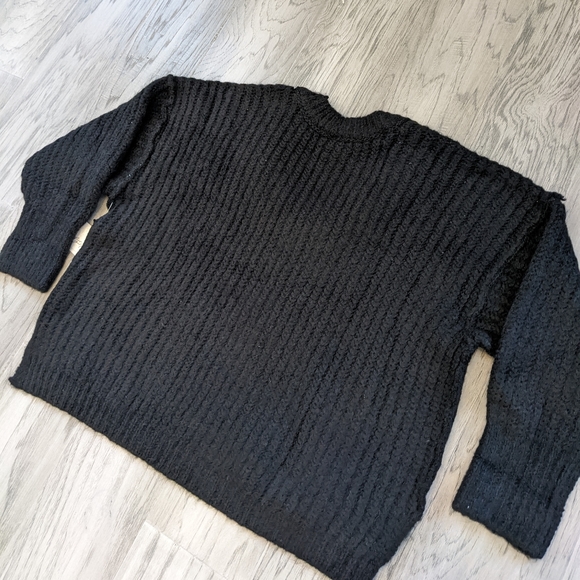 NWT Free People Blue Bell V Neck Sweater - Picture 7 of 10